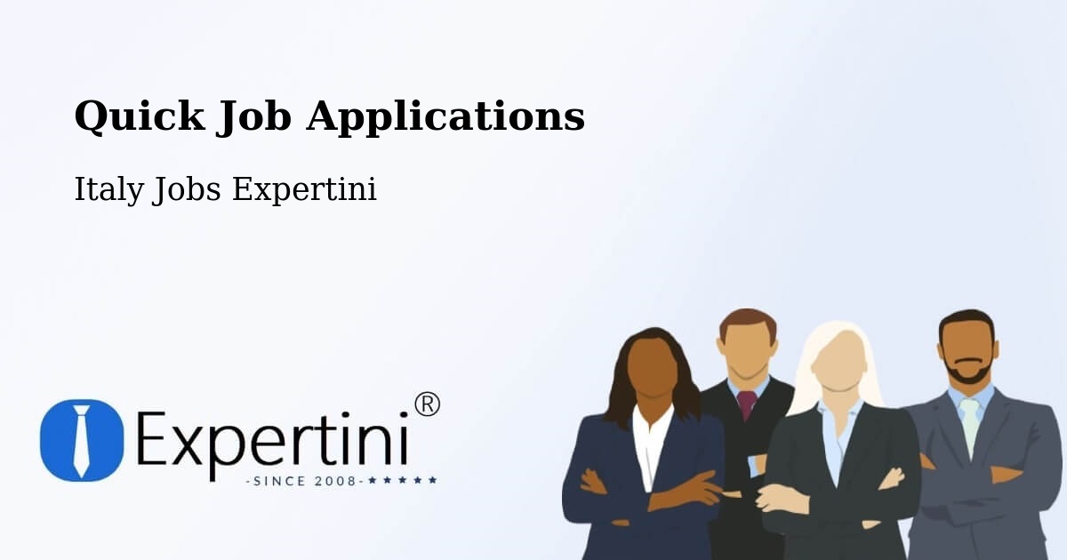Quick Apply Feature – Rea - Italy Jobs Expertini